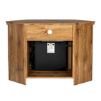 Meuble TV d'angle de 48 pouces avec cheminée Middlebrook