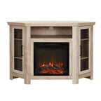 Meuble TV d'angle de 48 pouces avec cheminée Middlebrook