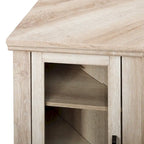 Meuble TV d'angle de 48 pouces avec cheminée Middlebrook