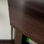 Meuble TV d'angle de 48 pouces avec cheminée Middlebrook
