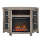 Meuble TV d'angle de 48 pouces avec cheminée Middlebrook