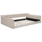Lit de repos XL en velours avec rangement