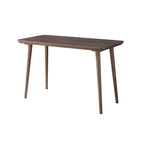 Bureau en noyer / chêne blanc, 1 personne, style contemporain