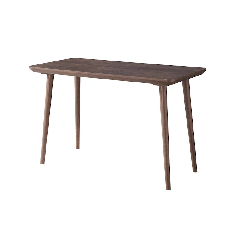 Bureau en noyer / chêne blanc, 1 personne, style contemporain