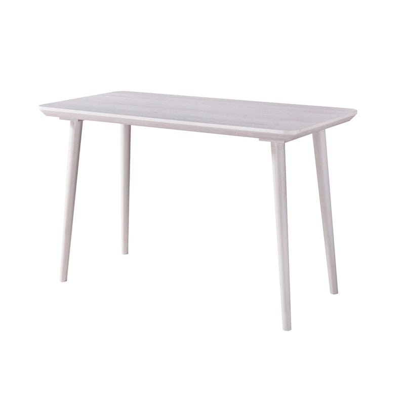 Bureau en noyer / chêne blanc, 1 personne, style contemporain