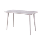 Bureau en noyer / chêne blanc, 1 personne, style contemporain