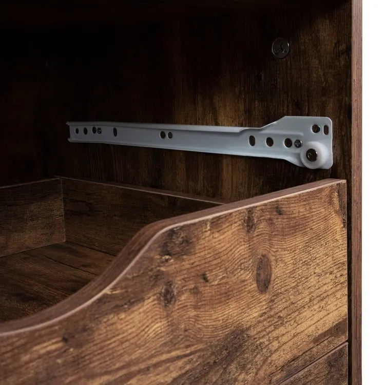 Meuble de rangement à tiroirs pour bureau 7 tiroirs, unité de classement mobile avec roulettes pivotantes, rangement d'artisanat pour la maison, le bureau