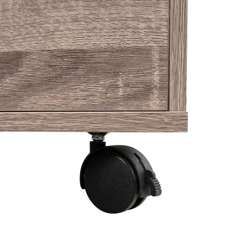 Meuble de rangement à tiroirs pour bureau 7 tiroirs, unité de classement mobile avec roulettes pivotantes, rangement d'artisanat pour la maison, le bureau
