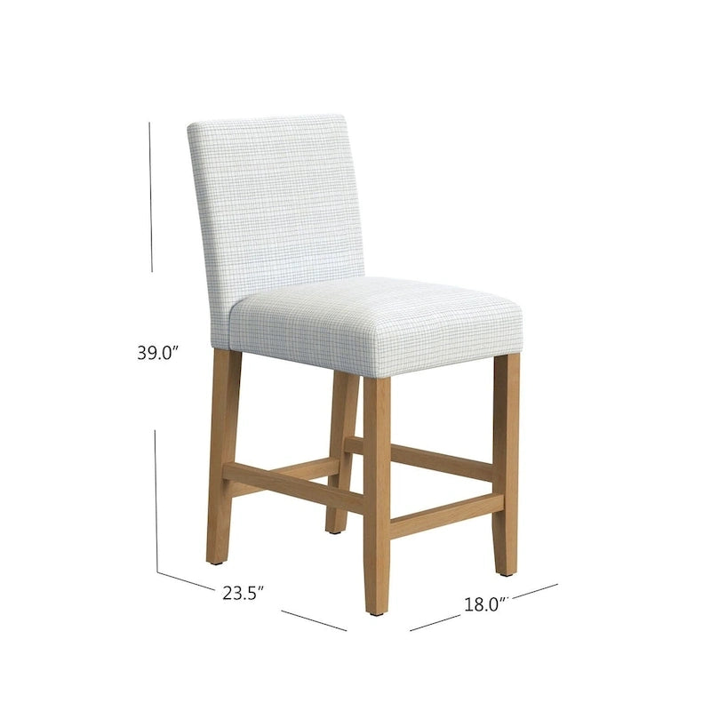 Tabouret de comptoir HomePop Classic Rembourré 25