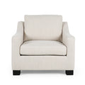 Fauteuil club contemporain rembourré Halevy par Christopher Knight Home