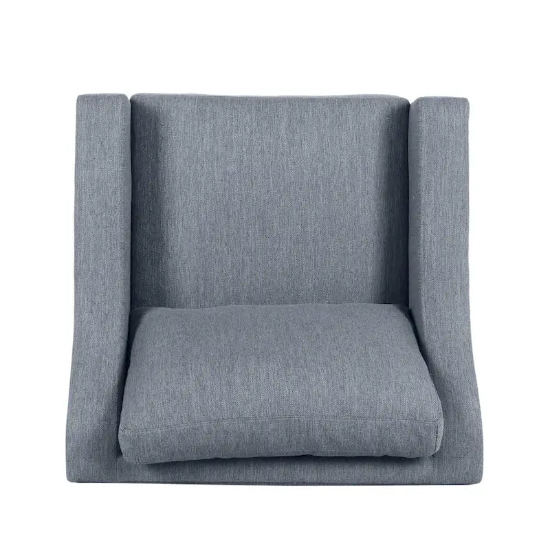 Fauteuil club contemporain rembourré Halevy par Christopher Knight Home