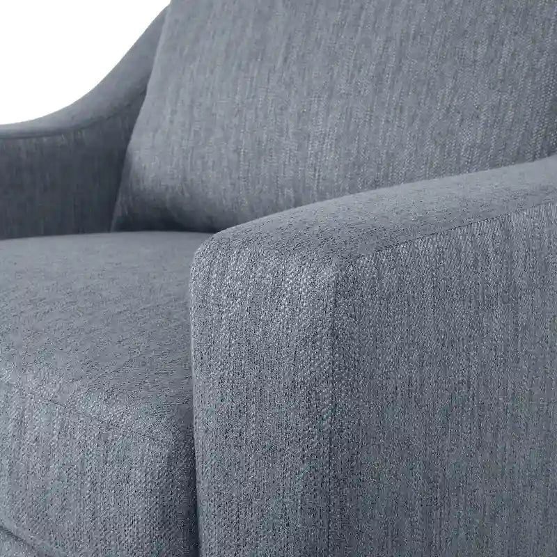 Fauteuil club contemporain rembourré Halevy par Christopher Knight Home