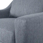 Fauteuil club contemporain rembourré Halevy par Christopher Knight Home
