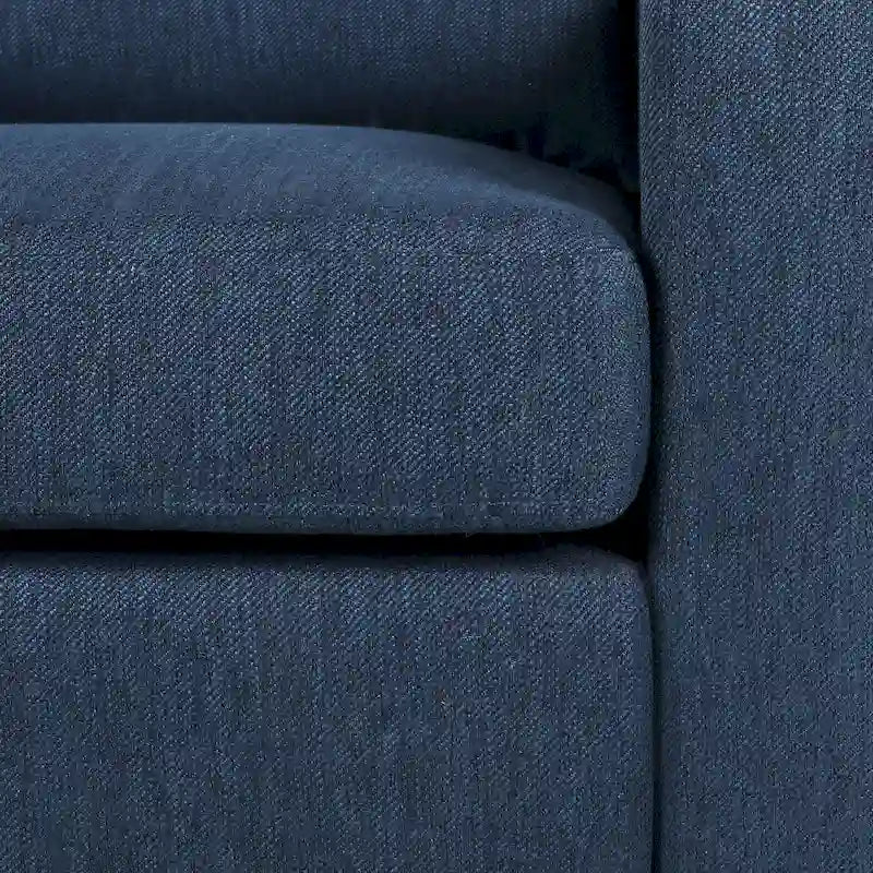 Fauteuil club contemporain rembourré Halevy par Christopher Knight Home