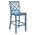 Tabouret de bar/comptoir Catron en bois massif