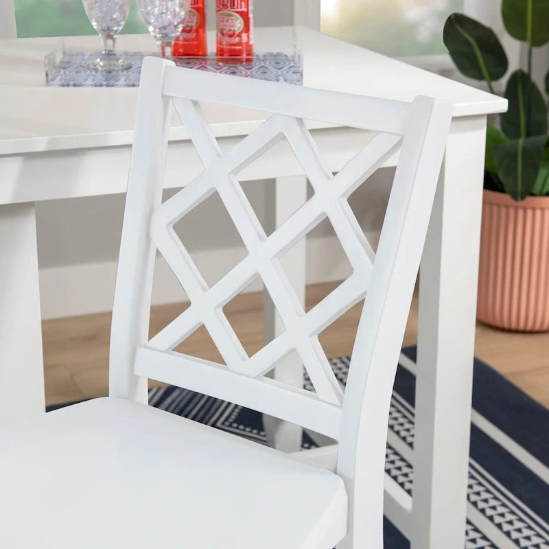 Tabouret de bar/comptoir Catron en bois massif