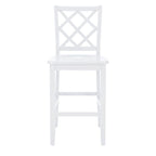 Tabouret de bar/comptoir Catron en bois massif