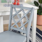 Tabouret de bar/comptoir Catron en bois massif