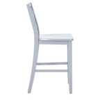 Tabouret de bar/comptoir Catron en bois massif