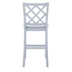Tabouret de bar/comptoir Catron en bois massif