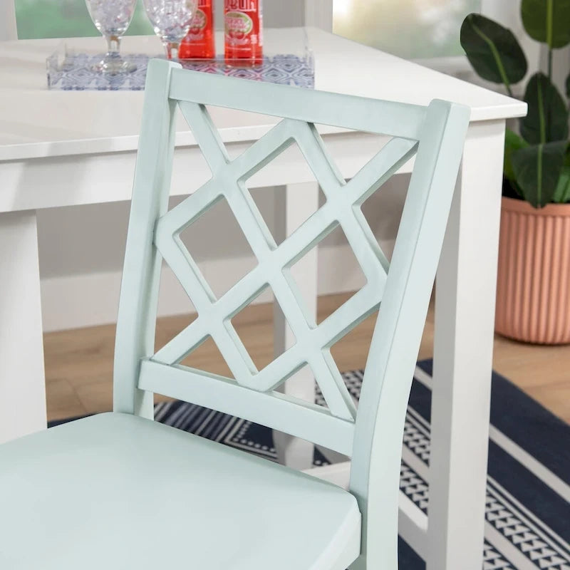 Tabouret de bar/comptoir Catron en bois massif