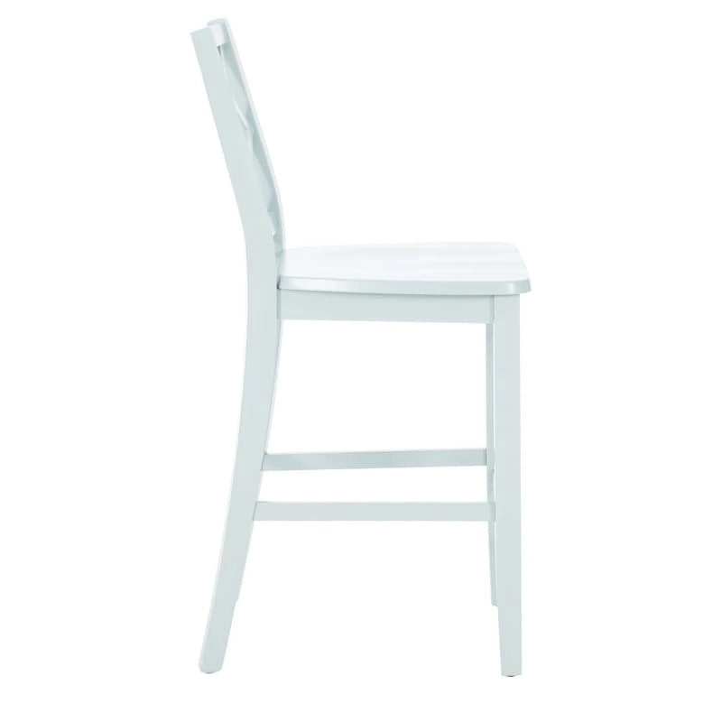 Tabouret de bar/comptoir Catron en bois massif