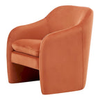 Fauteuil d'appoint Zella en velours