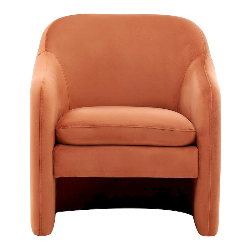 Fauteuil d'appoint Zella en velours