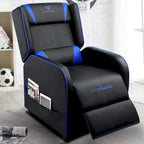 BOSSIN Fauteuil inclinable de jeu Style course Dossier haut Fauteuil inclinable de salon Siège de cinéma