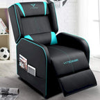 BOSSIN Fauteuil inclinable de jeu Style course Dossier haut Fauteuil inclinable de salon Siège de cinéma