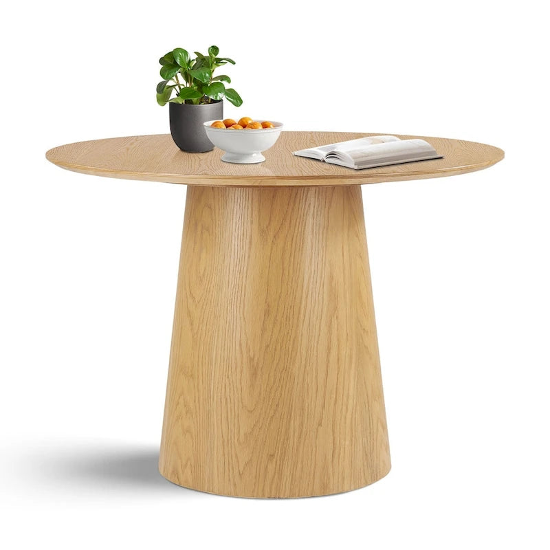 Table à manger piédestal ronde de 42 po