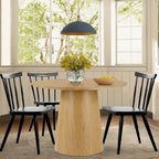 Table à manger piédestal ronde de 42 po