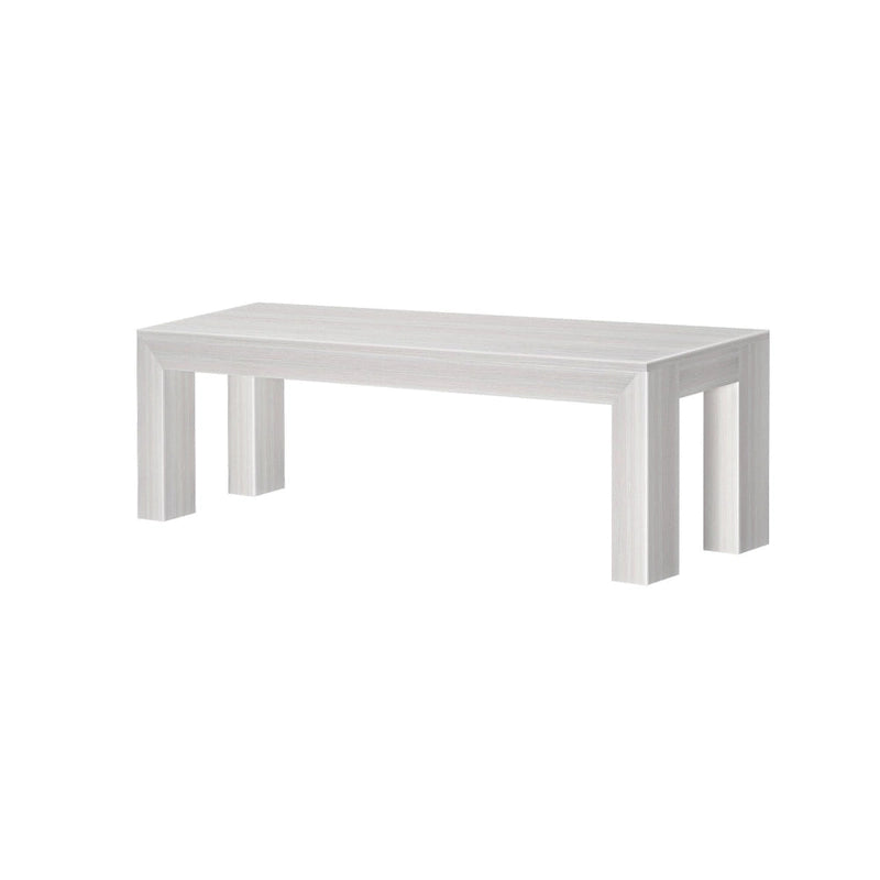 Banc de salle à manger en pin massif brossé – 3 places | Coquillage / Noyer / Pacane / Blanc / Noir