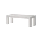 Banc de salle à manger en pin massif brossé – 3 places | Coquillage / Noyer / Pacane / Blanc / Noir