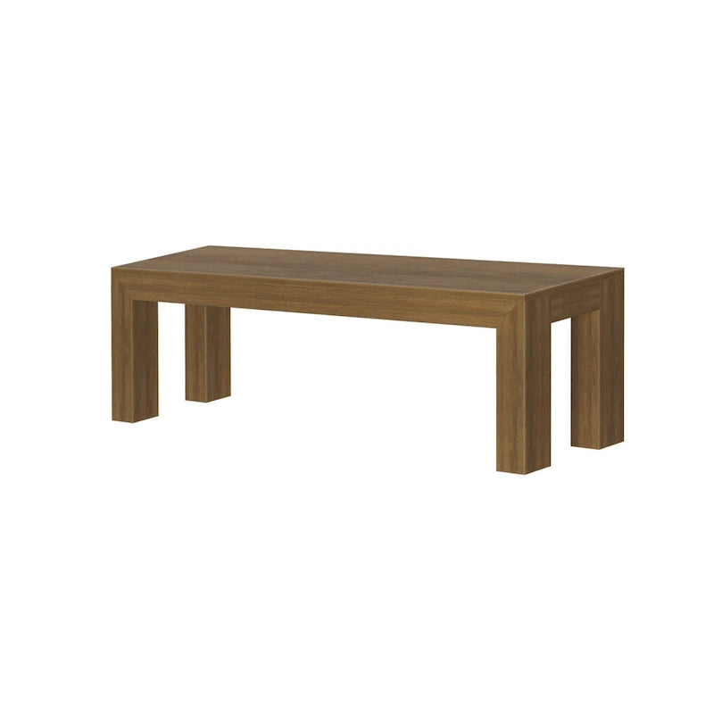 Banc de salle à manger en pin massif brossé – 3 places | Coquillage / Noyer / Pacane / Blanc / Noir