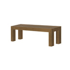 Banc de salle à manger en pin massif brossé – 3 places | Coquillage / Noyer / Pacane / Blanc / Noir