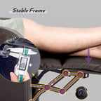 Fauteuil de massage inclinable Homall en similicuir PU pour cinéma maison avec siège rembourré