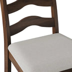 Chaises de salle à manger sophistiquées en bois CraftPorch (Lot de 2) - N/A