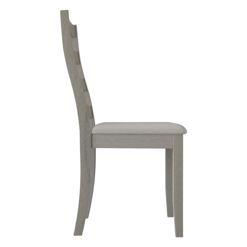 Chaises de salle à manger sophistiquées en bois CraftPorch (Lot de 2) - N/A