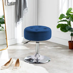 Tabouret de coiffeuse rond pivotant à hauteur réglable