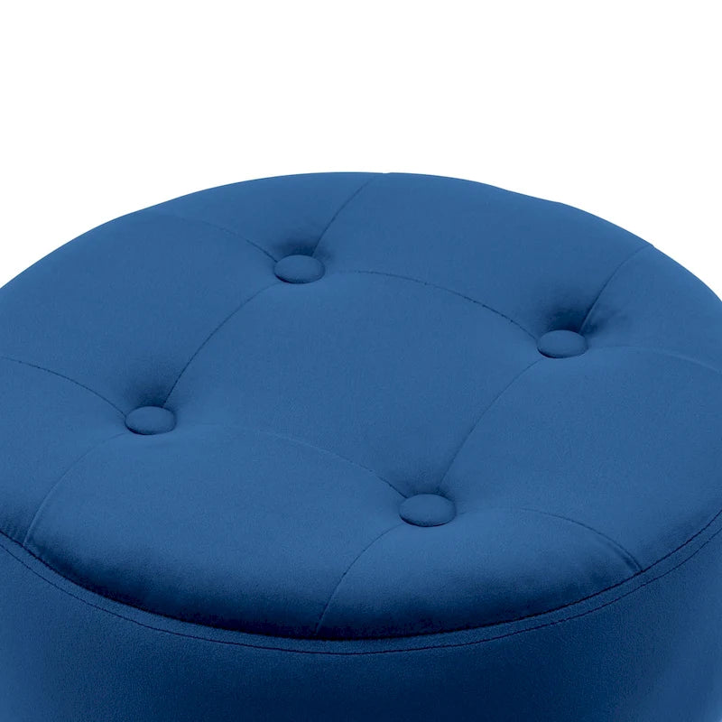 Tabouret de coiffeuse rond pivotant à hauteur réglable