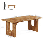Bureau individuel grand format, blanc/noir, 70,9 po de large