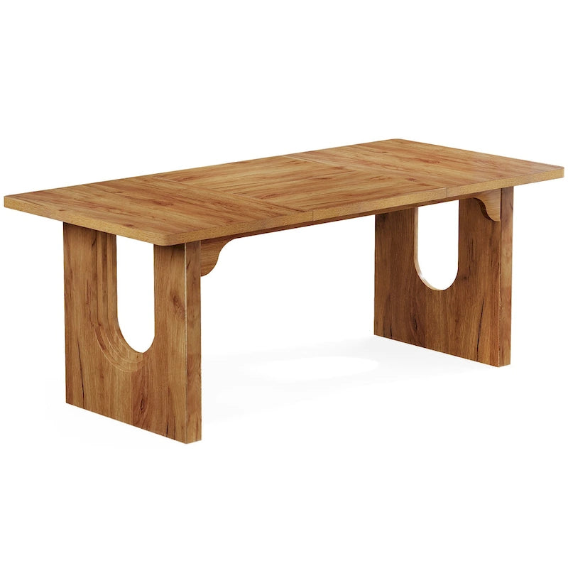 Bureau individuel grand format, blanc/noir, 70,9 po de large
