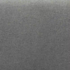 Tête de lit en tissu capitonné gris foncé et bois – Lit simple/double/Queen/King