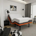 Cadre de lit réglable ESHINE - Matelas hybride à mémoire de forme 2000 Series de 14 pouces