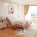 Cadre de lit réglable ESHINE - Matelas hybride à mémoire de forme 2000 Series de 14 pouces