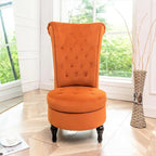Chaise de vanité haute Gosser 20 en velours large