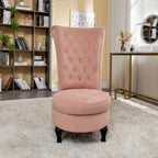 Chaise de vanité haute Gosser 20 en velours large