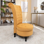 Chaise de vanité haute Gosser 20 en velours large