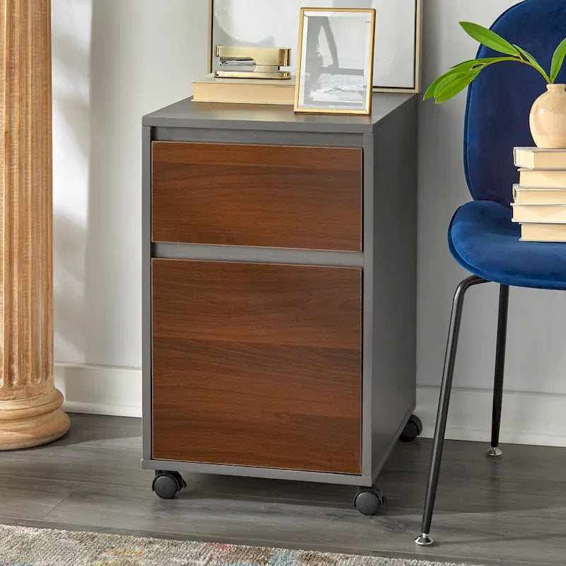 Meuble de classement mobile Wenz de Simple Living